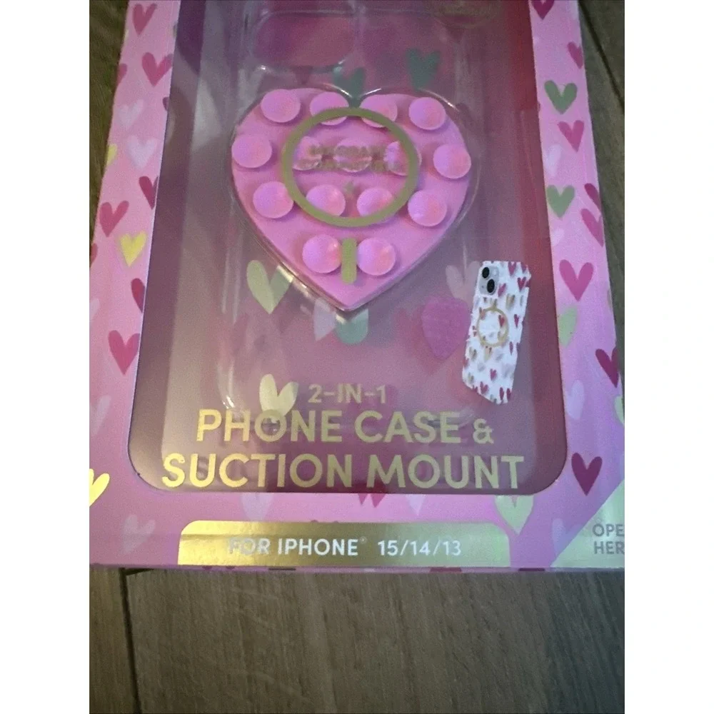 XO Poppy MagSafe Phone Case & Suction Mount for iPhone 15/14/13 Hands Free‎ NIB